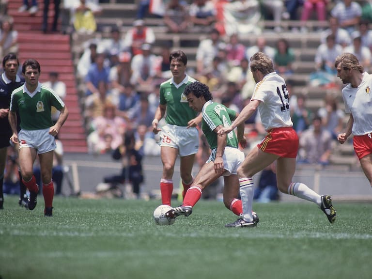 Mexico Hugo Sanchez, 1986 World Cup Final