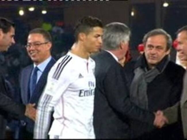 UEFA niega el desplante de CR7 a Platini: 'Se saludaron antes'