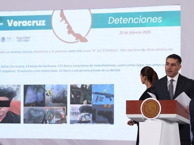 Presume Sheinbaum reducción de 44% en homicidios dolosos