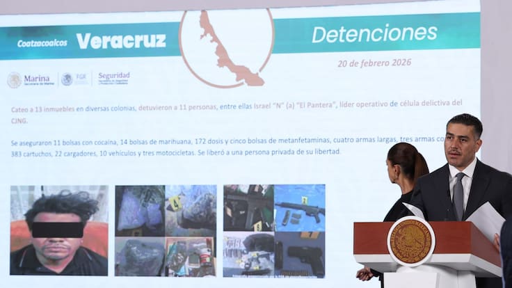 Presume Sheinbaum reducción de 44% en homicidios dolosos