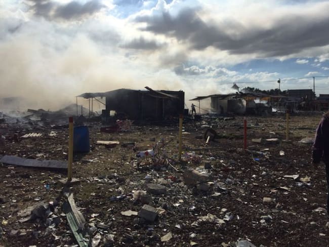 Más de 30 muertos tras explosión en Tultepec