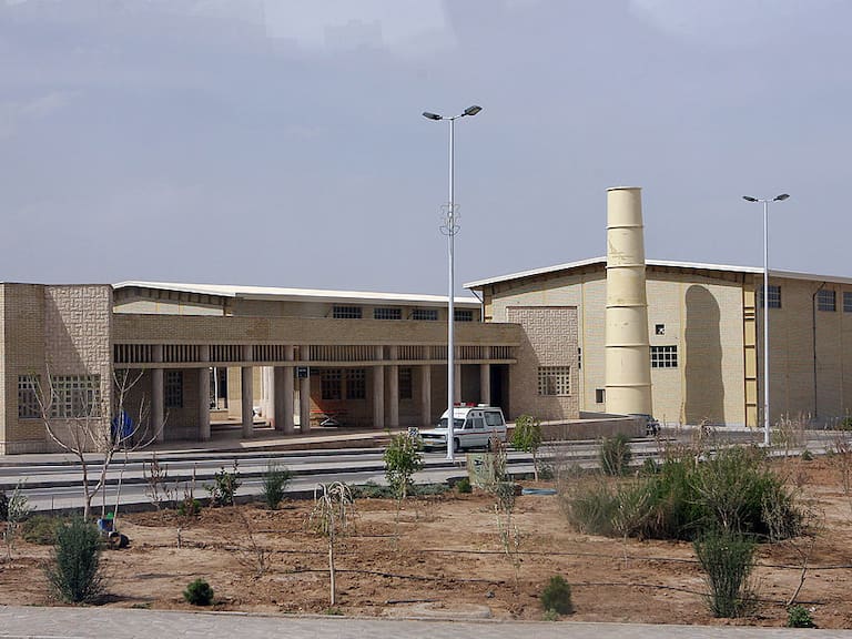 La planta nuclear de Natanz en Irán