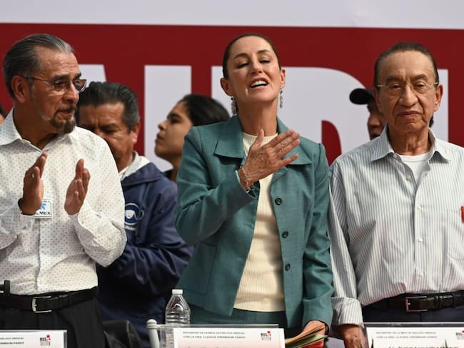 Sindicatos se reúnen con Claudia Sheinbaum