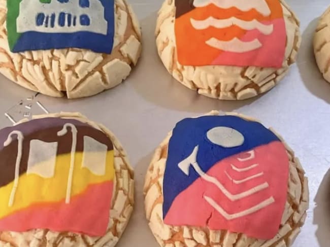 Metroconchas: El pan dulce inspirado en las estaciones del Metro de la CDMX que se volvieron virales