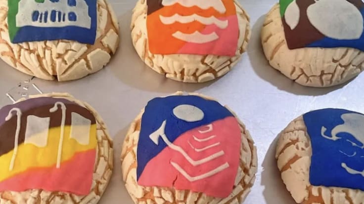 Metroconchas: El pan dulce inspirado en las estaciones del Metro de la CDMX que se volvieron virales