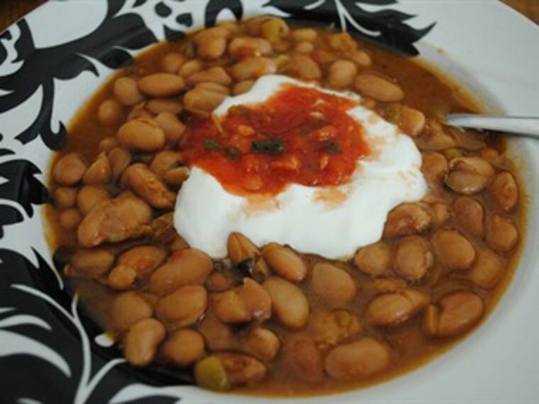 Los frijoles van con todo. 'Para hacer hambre' con Inés Saavedra 18/05/13