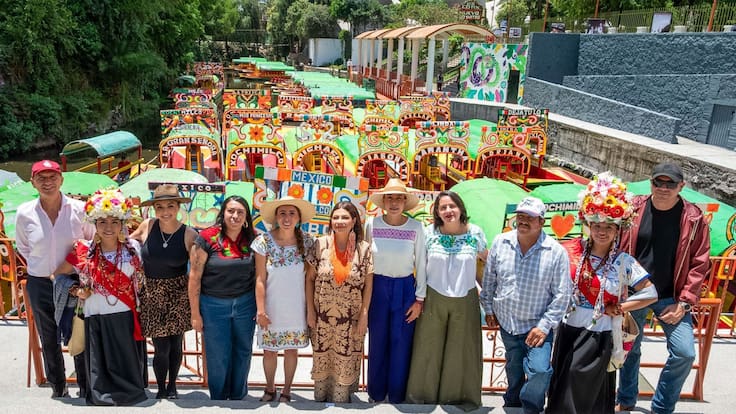 Brugada entrega rehabilitación de embarcaderos Xochimilco con inversión de 84 mdp