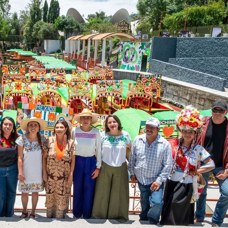 Brugada entrega rehabilitación de embarcaderos Xochimilco con inversión de 84 mdp