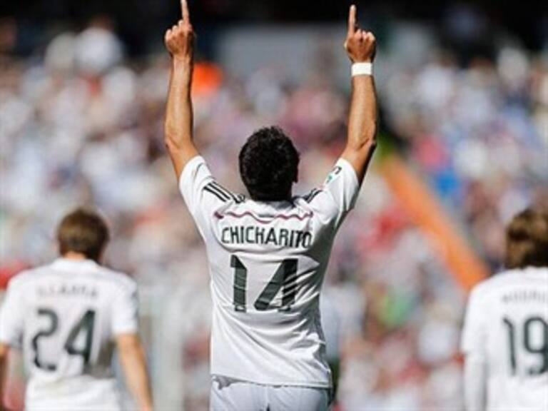Triunfa Real Madrid con gol de Chicharito