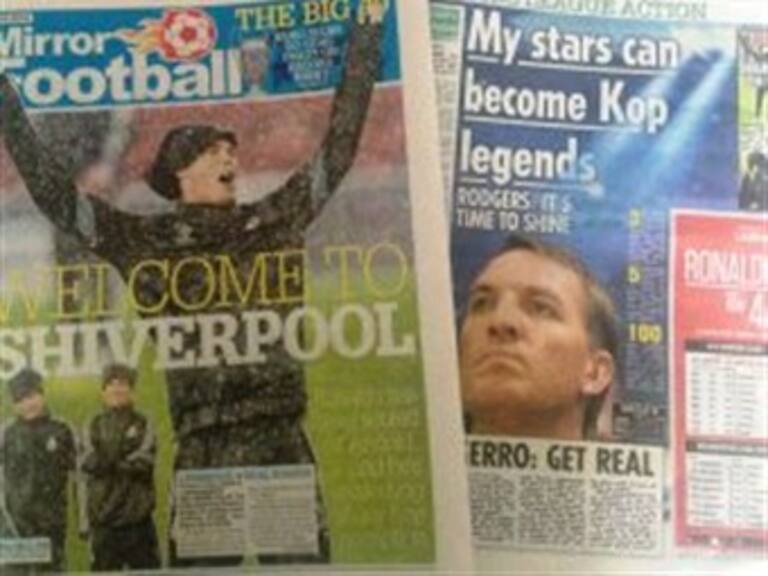 Balotelli y Cristiano, estrellas del día en los tabloides ingleses