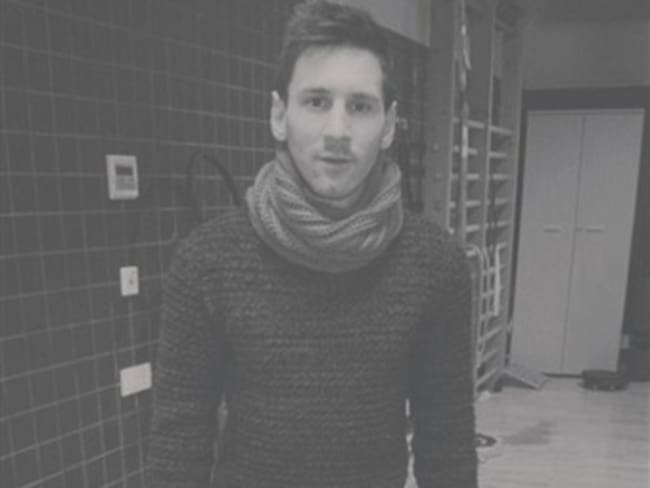 'Día de doping. De los 5 elegidos fui el único que hice orina y sangre. Raro, no.....': Messi