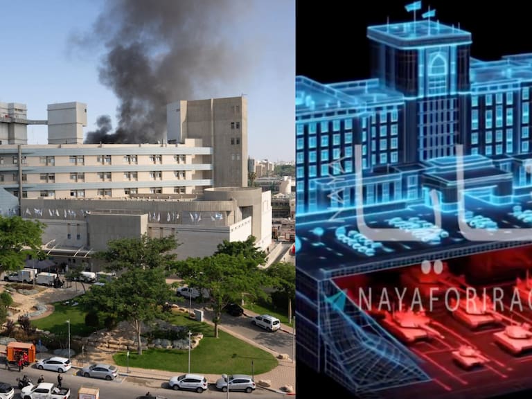 El hospital israelí Soroka, ubicado en Beerseba, es uno de los principales puntos de atención para soldados israelíes heridos durante el conflicto en Gaza.