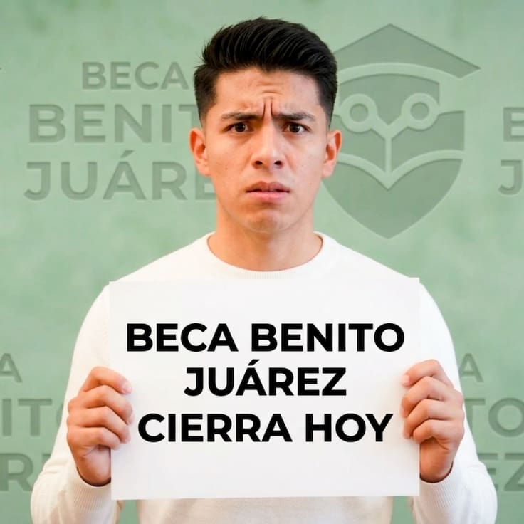 Beca Benito Juárez 2026 cierra registro HOY: hasta qué hora puedes solicitar el apoyo de 1,900 pesos
