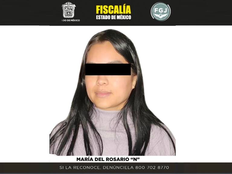 La exalcaldesa de Santo Tomás, Edomex. María del Rosario "N" fue detenida en Metepec.