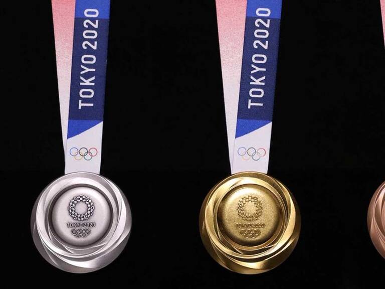 Estas son las medallas que se darán en Tokyo 2020