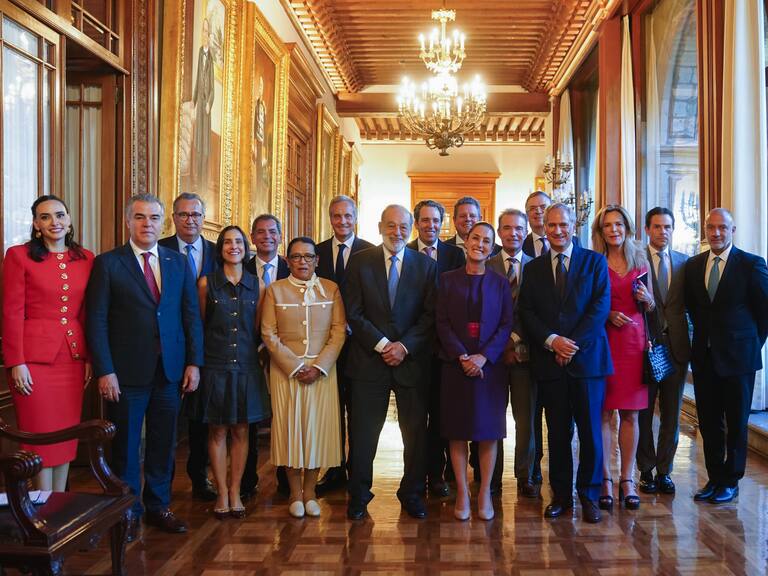 Sheinbaum se reunió con lideres empresariales