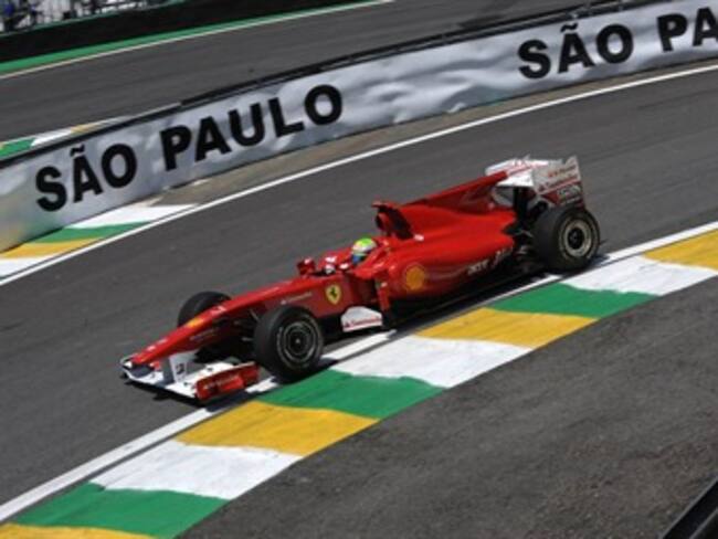 Gran premio de Brasil.'Automóvil W' con David Sánchez