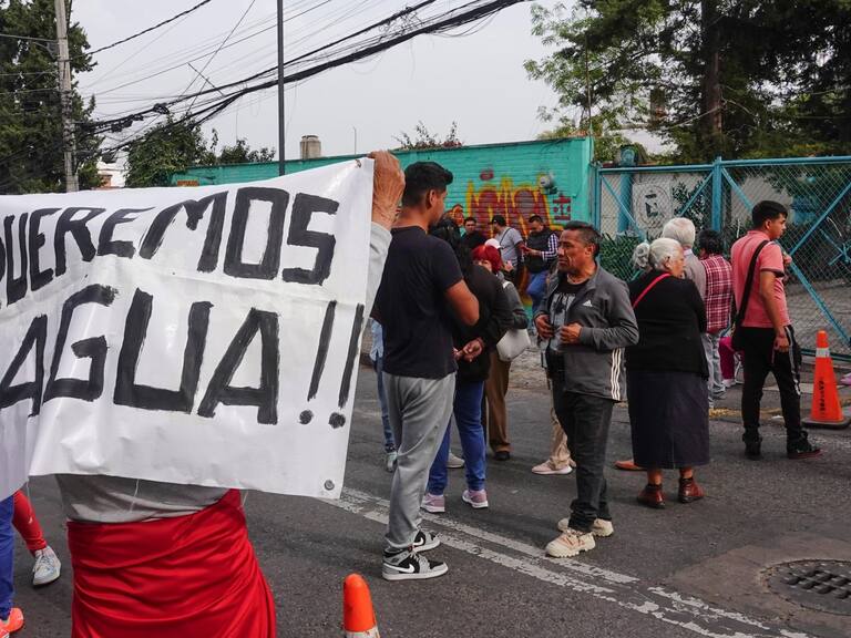 Habitantes de la CDMX han sufrido por la falta de agua