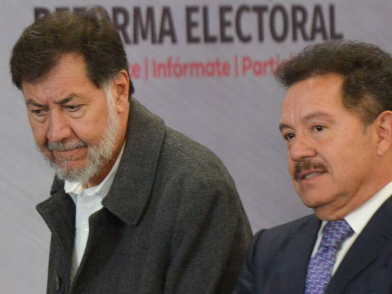Incluyan a Noroña entre 'corcholatas' de Morena, no solo a Monreal: Mier
