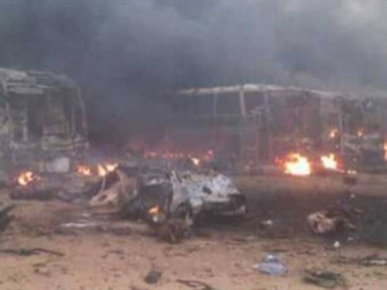 Se registra fuerte explosión en una estación de autobuses de Nigeria