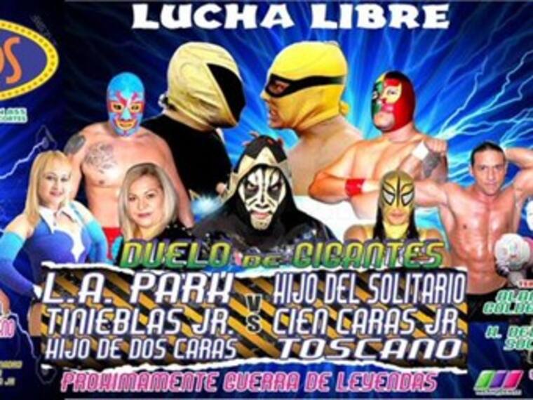 ¡Tinieblas, Aluxe y Dos Caras Jr. llegan al ring de Triple W!