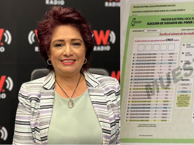 El 1 de junio tenemos una elección compleja, también en CDMX: Patricia Avendaño