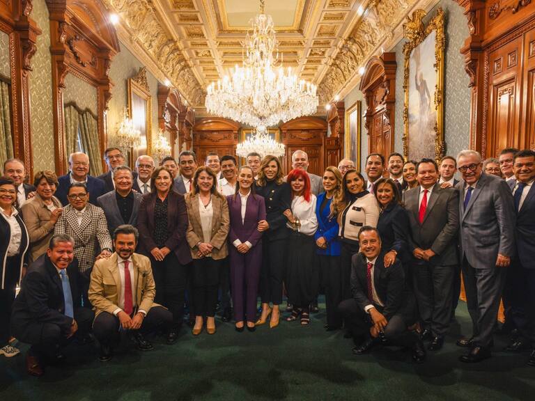 Gobernadores de Morena respaldan acciones en materia migratoria de la presidenta Claudia Sheinbaum.
