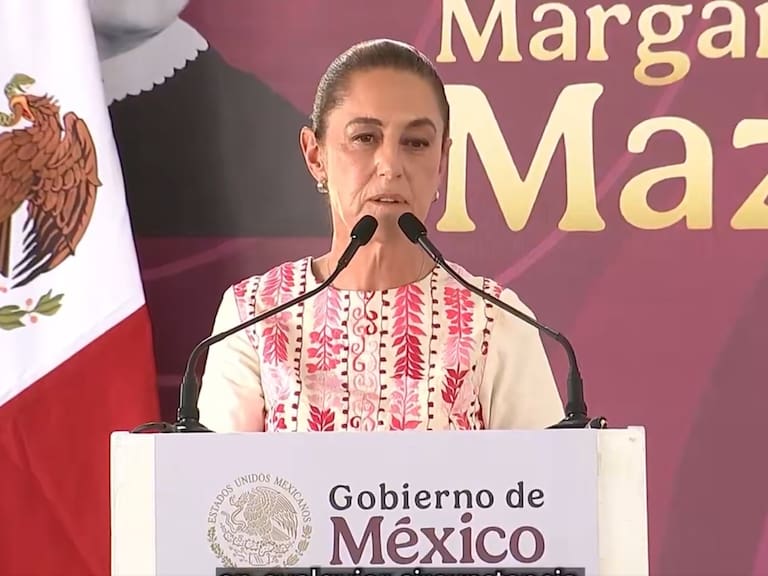 La presidenta Claudia Sheinbaum recordó los preceptos de la política de no injerencia de México y su deseo de paz ante el conflicto EUA-Israel-Irán.