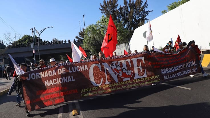 Megamarcha CNTE: Fecha, hora, ruta y calles afectadas para la protesta de los maestros en CDMX