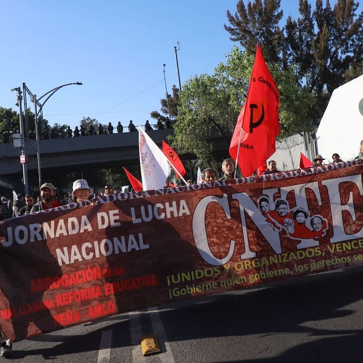 Megamarcha CNTE: Fecha, hora, ruta y calles afectadas para la protesta de los maestros en CDMX