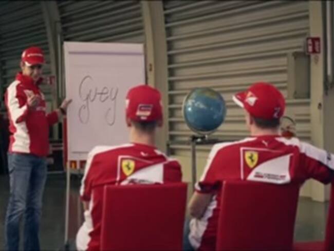 Esteban Gutiérrez le da a Raikkonen y Vettel clases sobre México