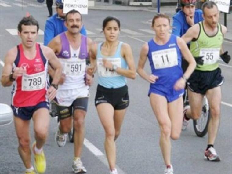 Maratón de Monterrey. Sonia Chávez, directora de la revista 'Runners México'