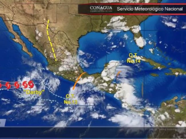 Pronóstico del Tiempo del 13 de julio