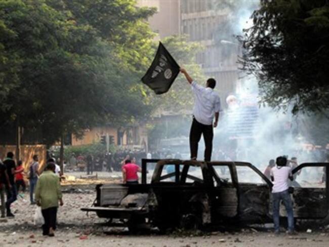 Aumentan a 224 los heridos en choques cerca de embajada de EEUU en El Cairo