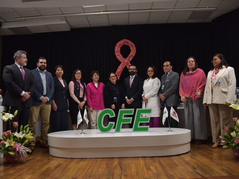 CFE se viste de rosa