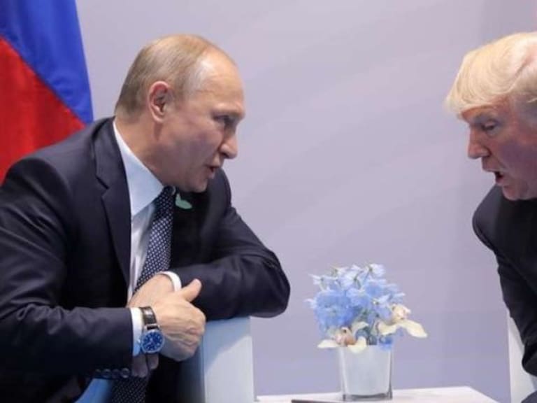 Sostienen encuentro Donald Trump y Vladimir Putin