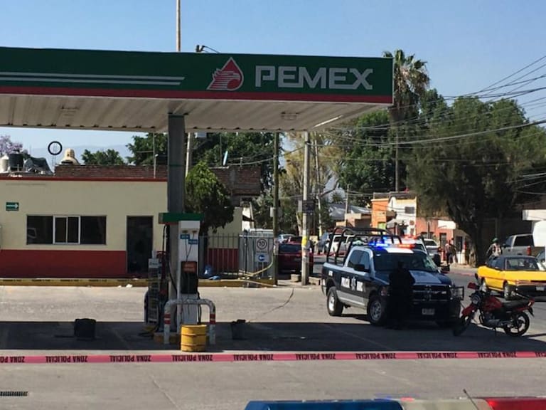 Asesinan a policía auxiliar del Estado en un asalto a una gasolinera