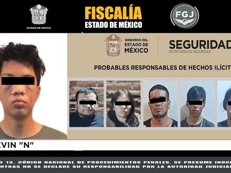 Operativo en el Estado de México deja siete personas arrestadas, incluido un presunto líder criminal, con droga, armas y posibles vínculos a un homicidio.
