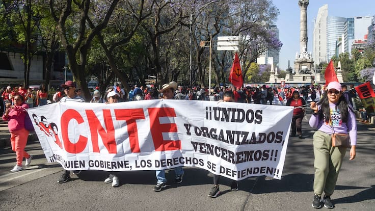 CNTE amaga con paro nacional indefinido durante el Mundial 2026