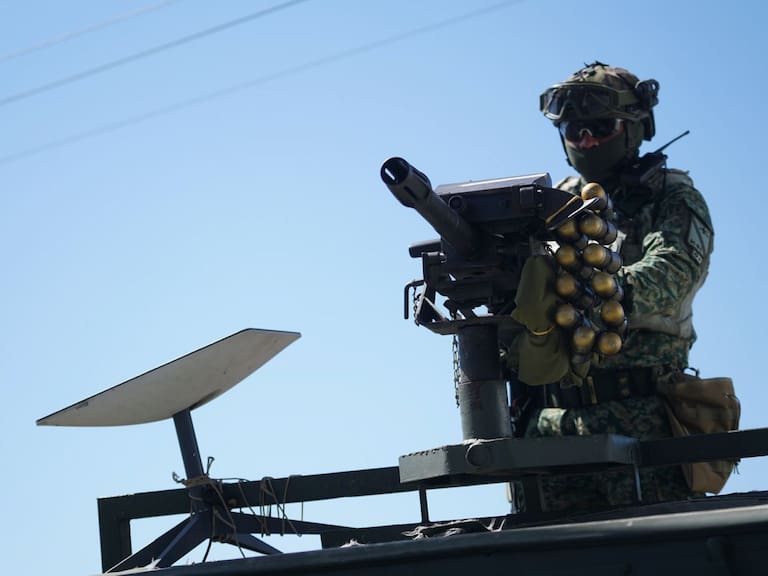 81% de los mexicanos respalda al Ejército por el operativo contra “El Mencho”, revela encuesta de Enkoll para EL PAÍS y W RadioFOTO: JUAN JOSÉ ESTRADA SERAFÍN/CUARTOSCURO.COM