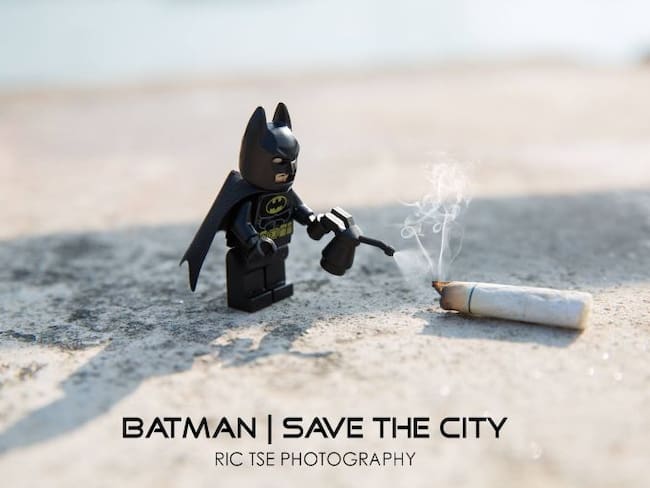 ¡Batman Lego salva el día!