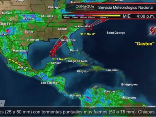 Pronóstico del Tiempo del 31 de agosto
