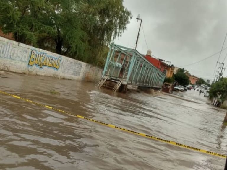 El Arenal también afectado por lluvias