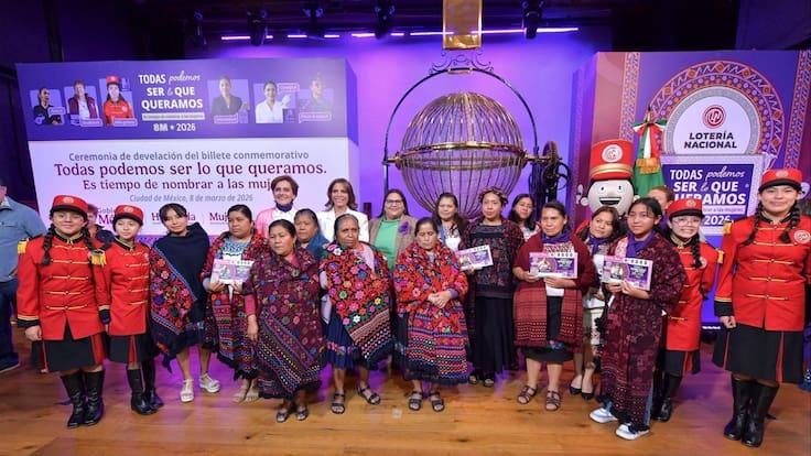 Billete de Lotería inscribe Día Internacional de las Mujeres para honrar su lucha histórica por la igualdad de derechos