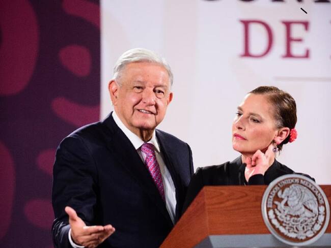 Beatriz Gutiérrez Müller se despide de los mexicanos en la mañanera