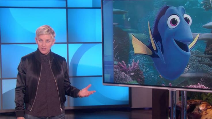 Ellen DeGeneres usa a Dory para criticar el muro de Trump