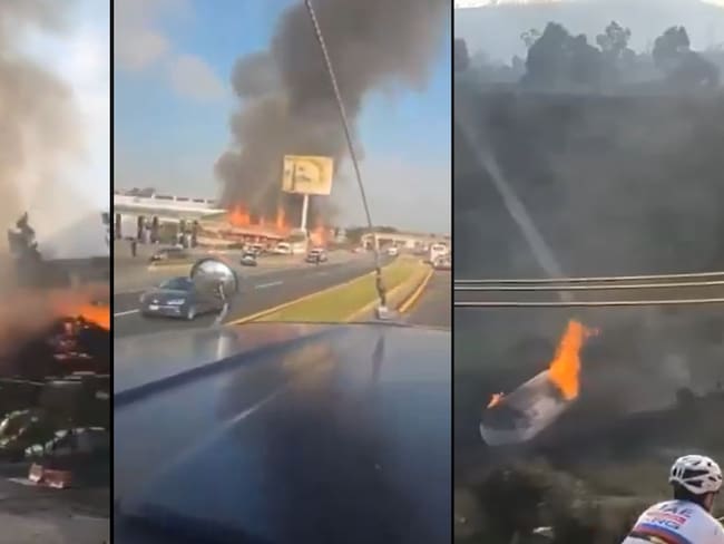 Explota Pipa de Gas tras volcadura en Texcoco, deja dos víctimas fatales