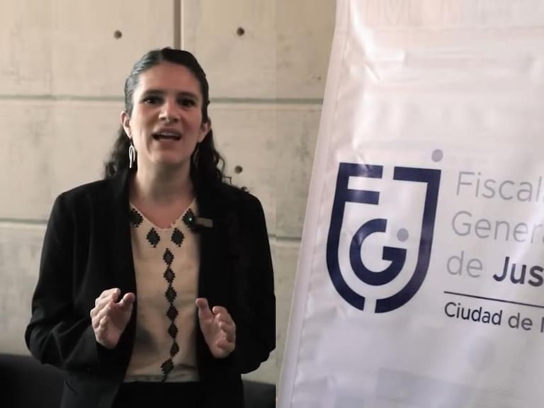 La fiscal capitalina, Bertha María Alcalde