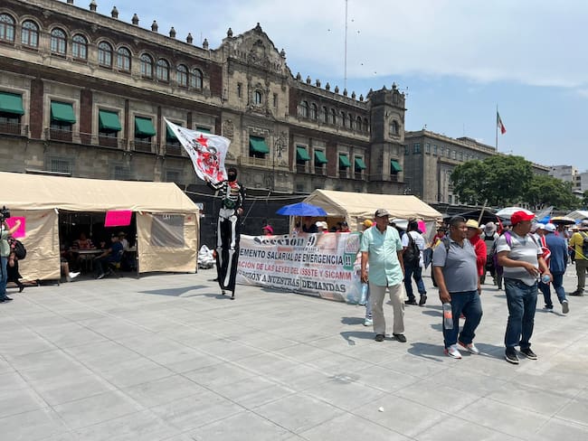 CNTE reubicará plantón en el Zócalo