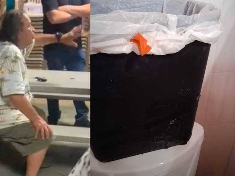 El dueño del colegio tenía cámaras ocultas en los botes de basura del baño de las niñas.